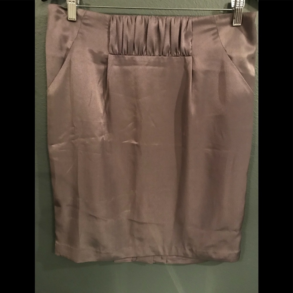 Silk skirt